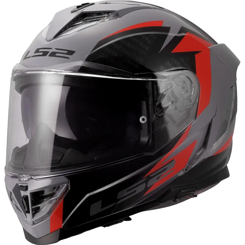 Casco LS2 FF818 Storm III Dynamo Gray/Red