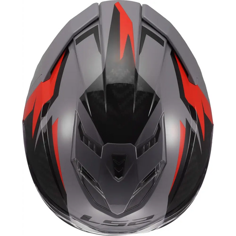 Casco LS2 FF818 Storm III Dynamo Gray/Red