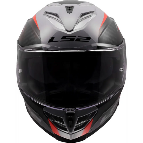 Casco LS2 FF818 Storm III Dynamo Gray/Red