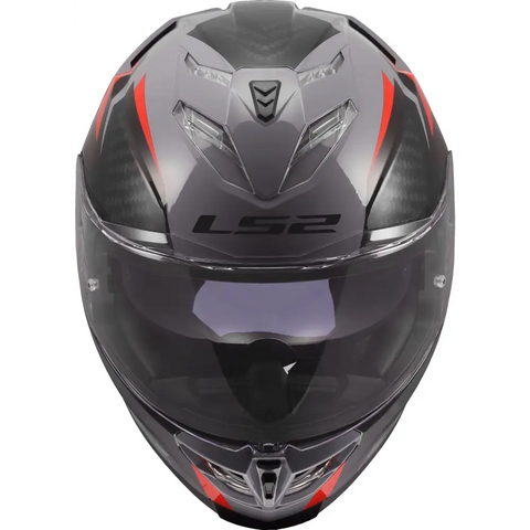 Casco LS2 FF818 Storm III Dynamo Gray/Red