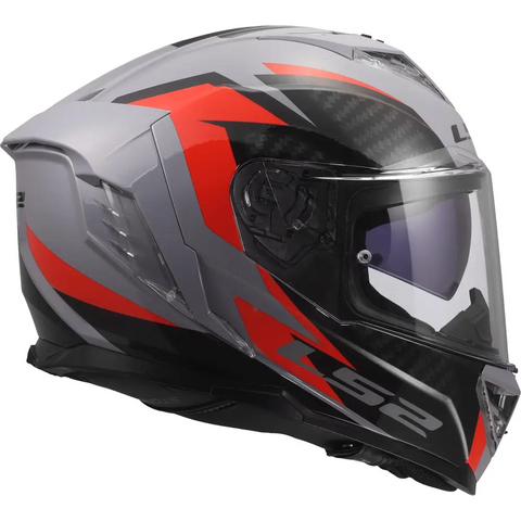 Casco LS2 FF818 Storm III Dynamo Gray/Red