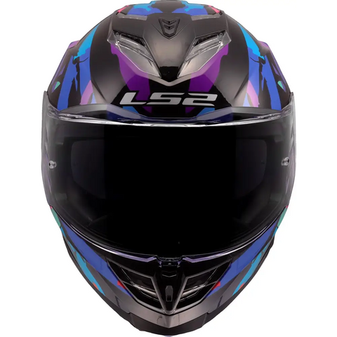 Casco LS2 FF818 Storm III Kaos Black/Purple