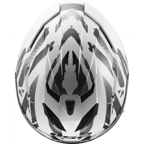 Casco LS2 FF818 Storm III Kaos White/Gray