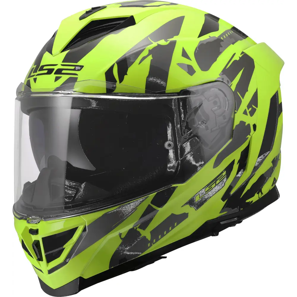Casco LS2 FF818 Storm III Kaos Yellow/Black