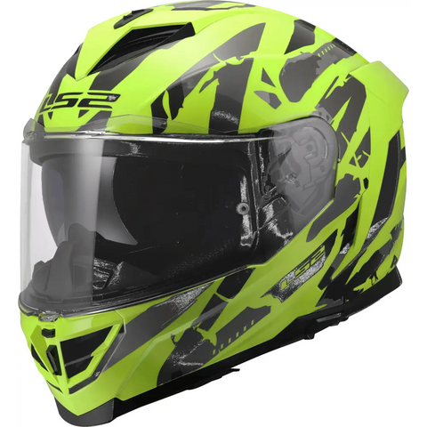 Casco LS2 FF818 Storm III Kaos Yellow/Black