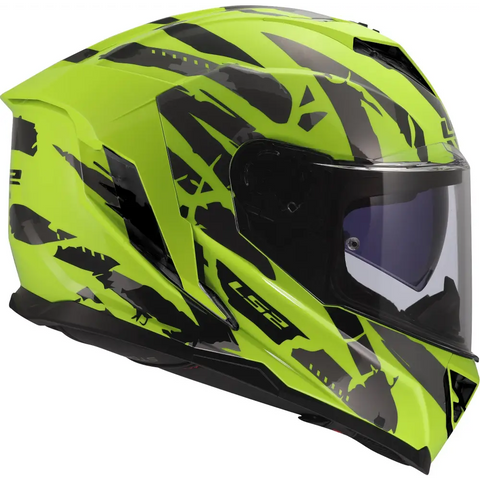 Casco LS2 FF818 Storm III Kaos Yellow/Black