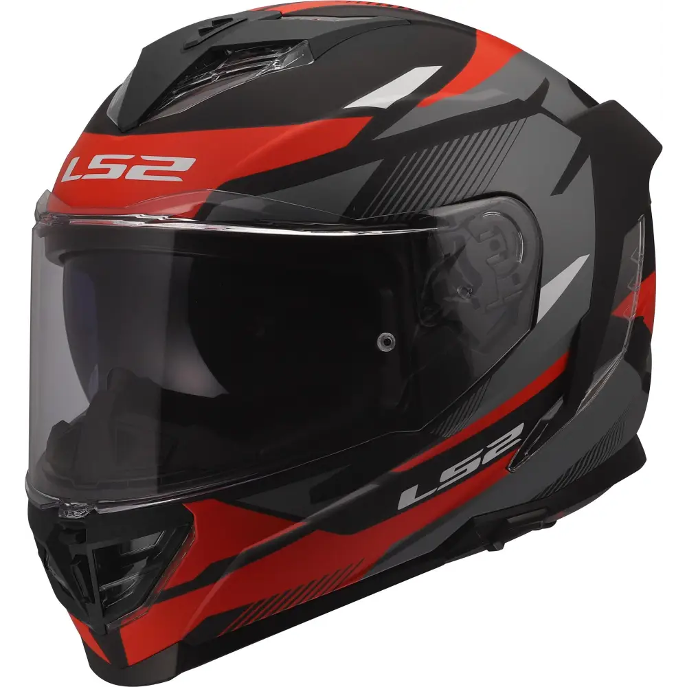 Casco LS2 FF818 Storm III Komai Black/Red
