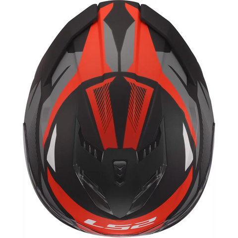 Casco LS2 FF818 Storm III Komai Black/Red