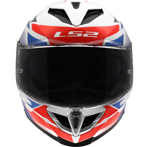 Casco LS2 FF818 Storm III Komai White/Blue/Red