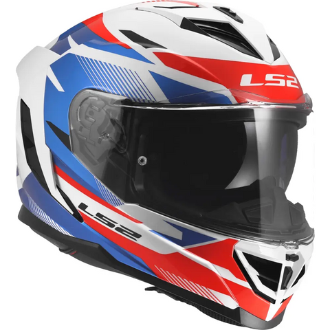 Casco LS2 FF818 Storm III Komai White/Blue/Red
