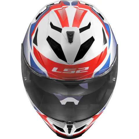 Casco LS2 FF818 Storm III Komai White/Blue/Red