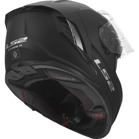 Casco LS2 FF818 Storm III Solid Black