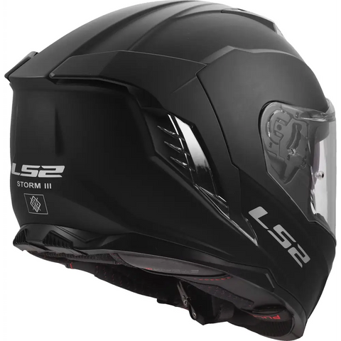 Casco LS2 FF818 Storm III Solid Black