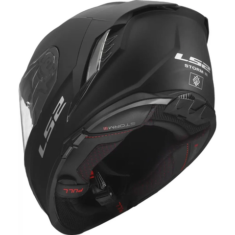 Casco LS2 FF818 Storm III Solid Black