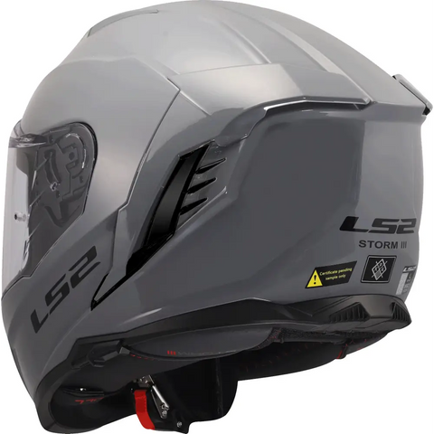 Casco LS2 FF818 Storm III Solid Nardo Grey