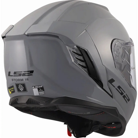 Casco LS2 FF818 Storm III Solid Nardo Grey
