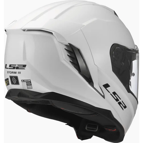 Casco LS2 FF818 Storm III Solid White