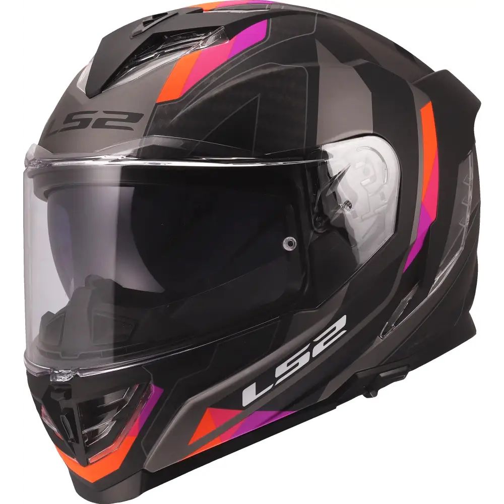 Casco LS2 FF818 Storm III Sporty Gray/Purple
