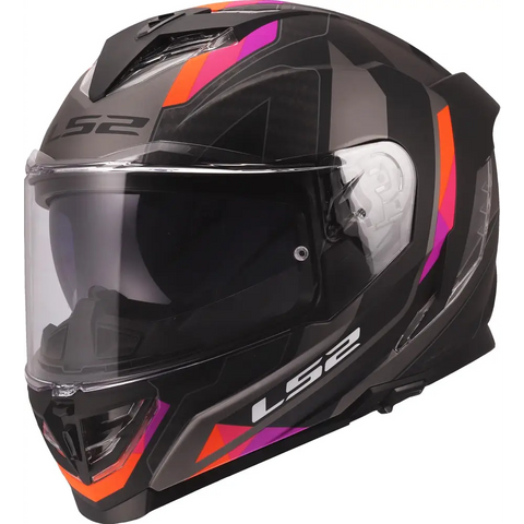 Casco LS2 FF818 Storm III Sporty Gray/Purple