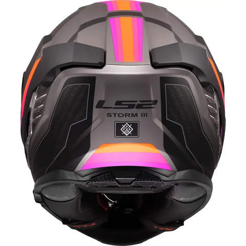 Casco LS2 FF818 Storm III Sporty Gray/Purple