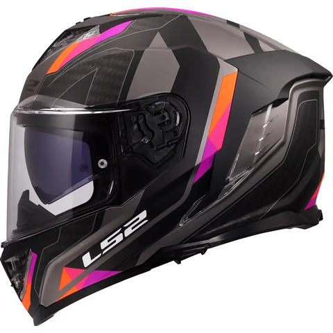 Casco LS2 FF818 Storm III Sporty Gray/Purple