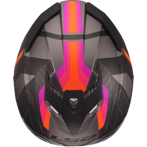 Casco LS2 FF818 Storm III Sporty Gray/Purple