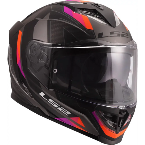 Casco LS2 FF818 Storm III Sporty Gray/Purple