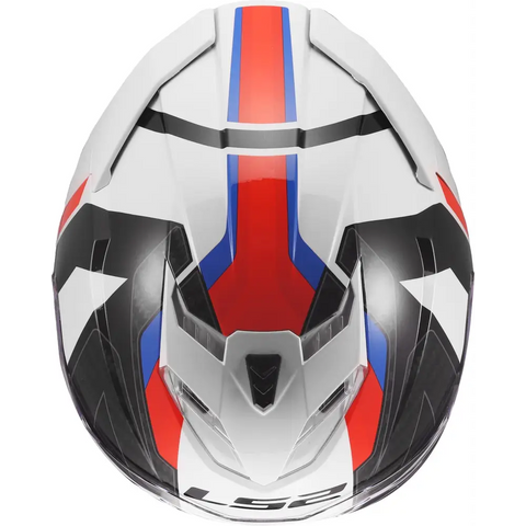 Casco LS2 FF818 Storm III Sporty White/Blue/Red