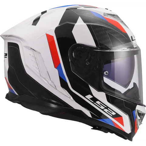 Casco LS2 FF818 Storm III Sporty White/Blue/Red