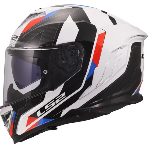 Casco LS2 FF818 Storm III Sporty White/Blue/Red