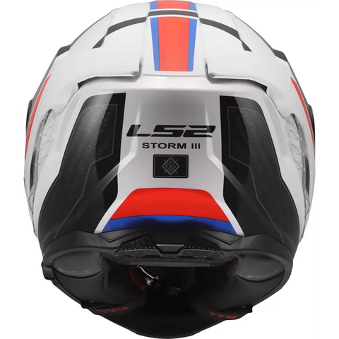 Casco LS2 FF818 Storm III Sporty White/Blue/Red