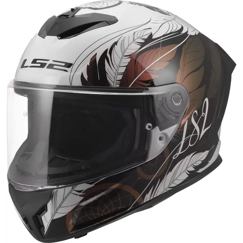 Casco LS2 FF820 Rapid III Boho White/Black/Pink