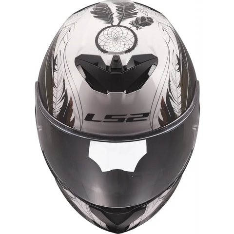 Casco LS2 FF820 Rapid III Boho White/Black/Pink