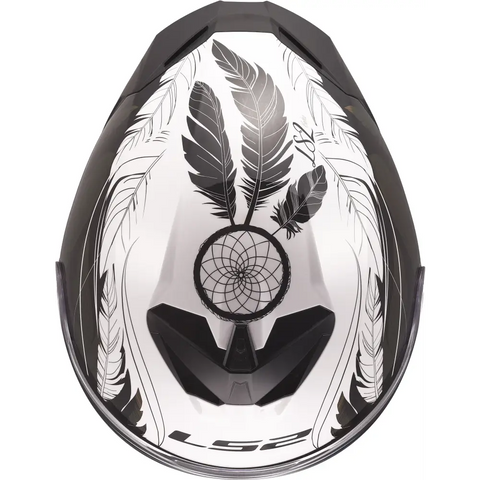 Casco LS2 FF820 Rapid III Boho White/Black/Pink