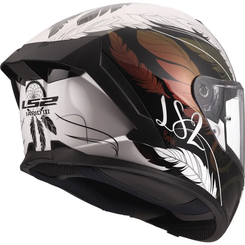 Casco LS2 FF820 Rapid III Boho White/Black/Pink
