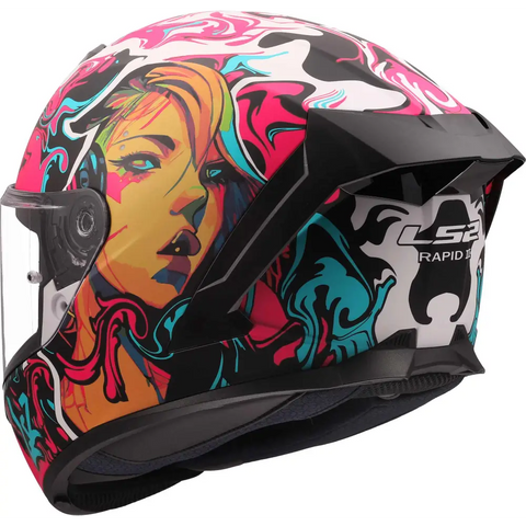Casco LS2 FF820 Rapid III Cyberg