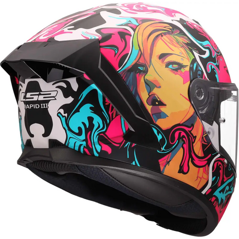 Casco LS2 FF820 Rapid III Cyberg