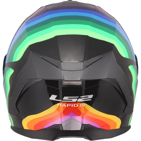 Casco LS2 FF820 Rapid III Flow Black/Multi