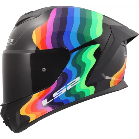Casco LS2 FF820 Rapid III Flow Black/Multi