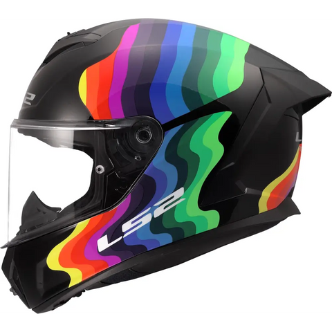 Casco LS2 FF820 Rapid III Flow Black/Multi