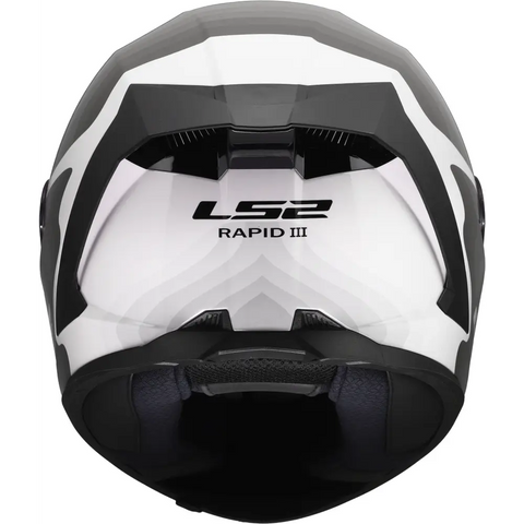 Casco LS2 FF820 Rapid III Flow White/Gray