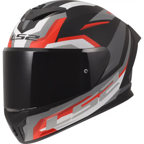 Casco LS2 FF820 Rapid III Hyper Black/Red