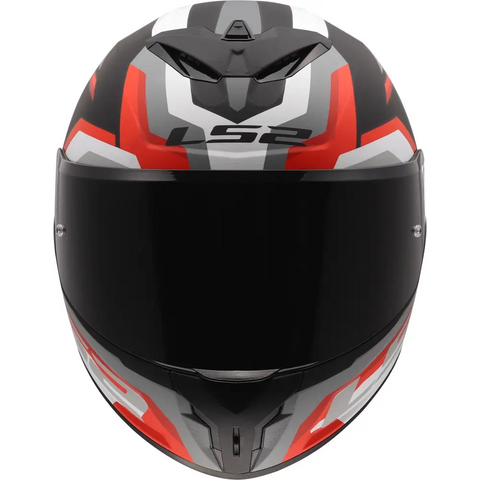 Casco LS2 FF820 Rapid III Hyper Black/Red