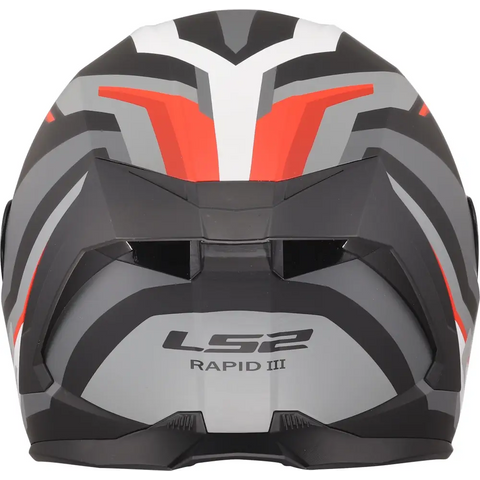 Casco LS2 FF820 Rapid III Hyper Black/Red
