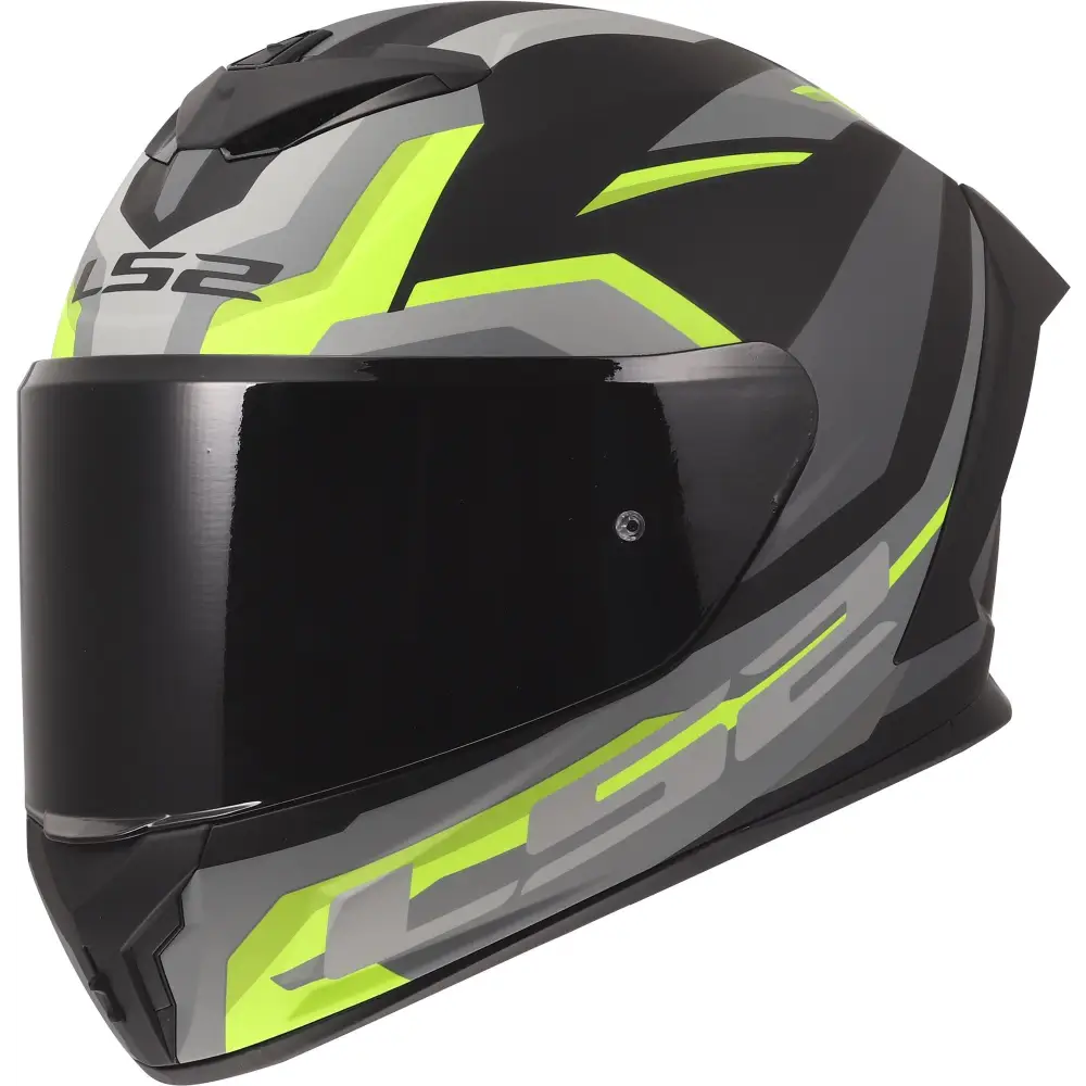 Casco LS2 FF820 Rapid III Hyper Black/Yellow