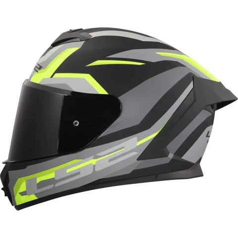 Casco LS2 FF820 Rapid III Hyper Black/Yellow