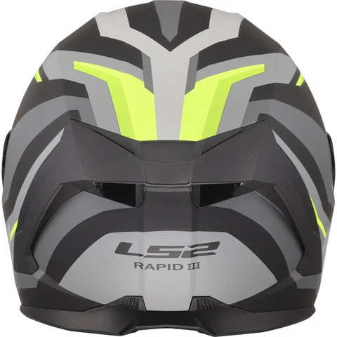 Casco LS2 FF820 Rapid III Hyper Black/Yellow