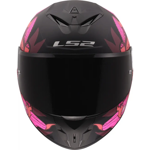 Casco LS2 FF820 Rapid III Poppies Black/Pink