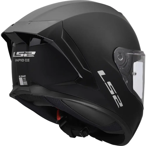 Casco LS2 FF820 Rapid III Solid Black Matt