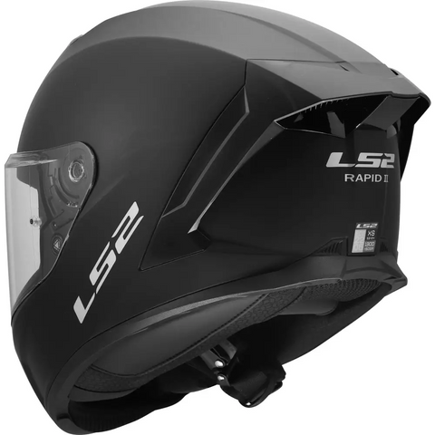 Casco LS2 FF820 Rapid III Solid Black Matt